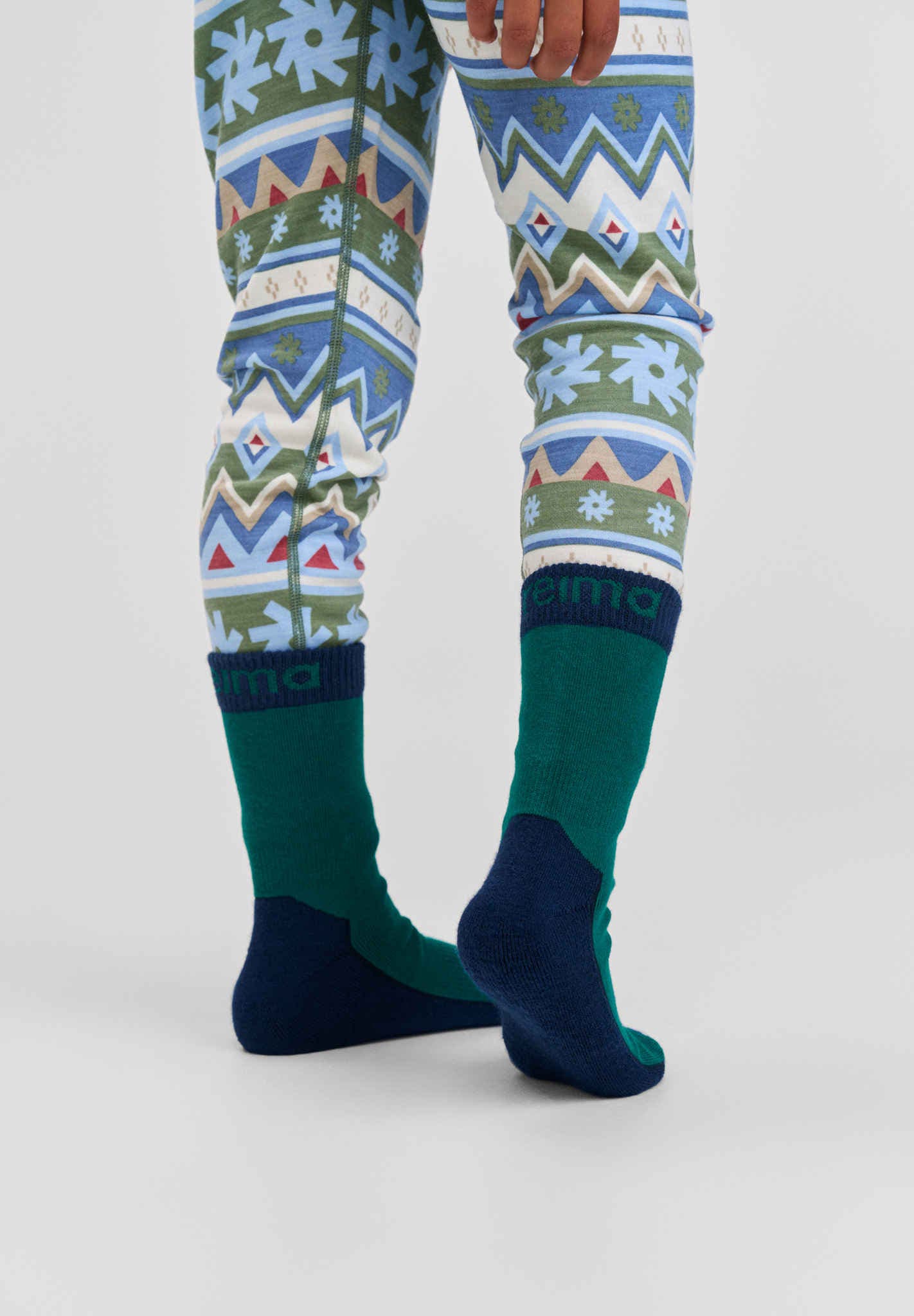 Kids' wool-blend socks Villalla Winter