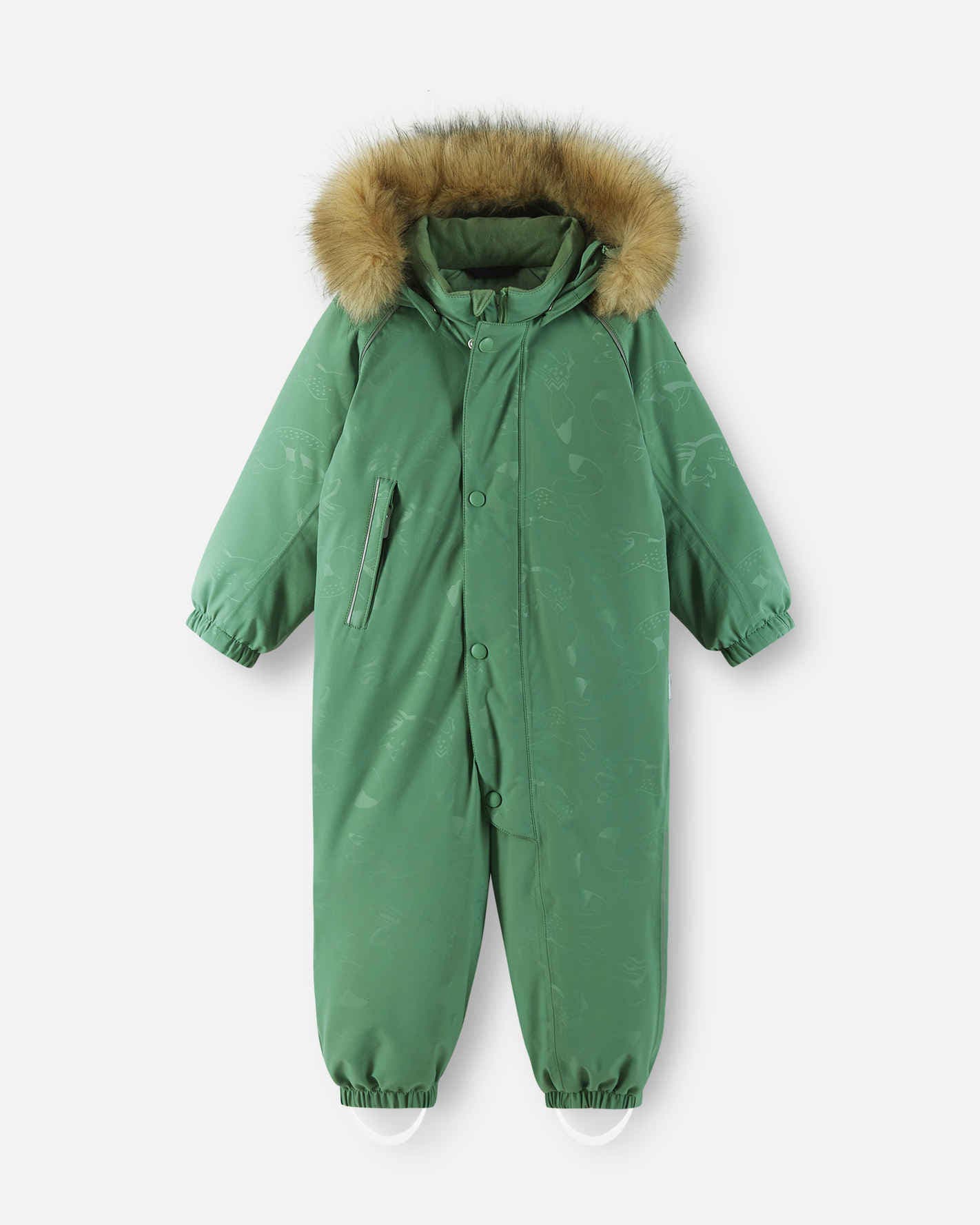 Toddlers' waterproof down snowsuit Aapua Winter