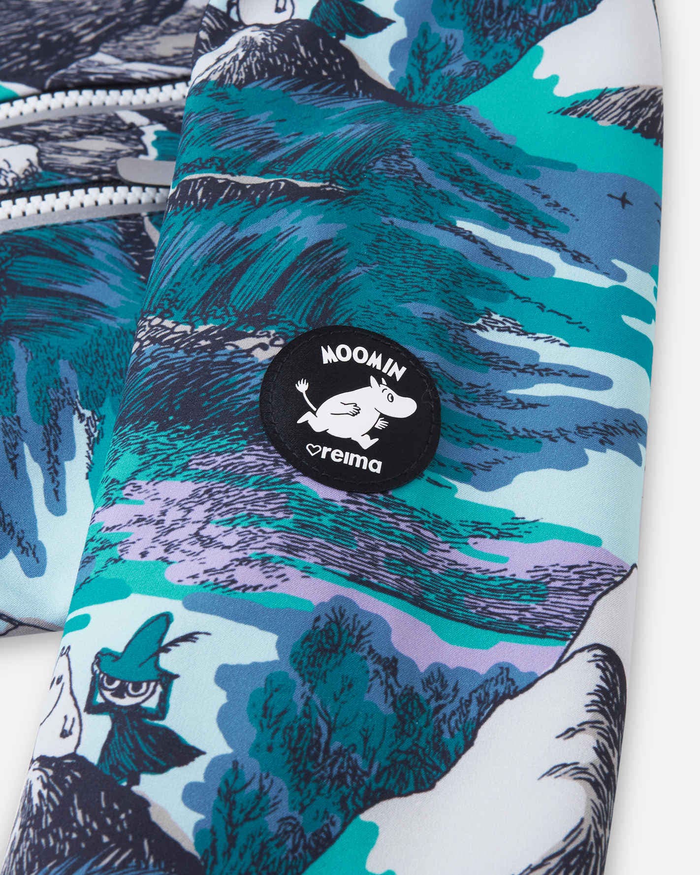 Kids' softshell jacket Moomin Vantti Outerwear