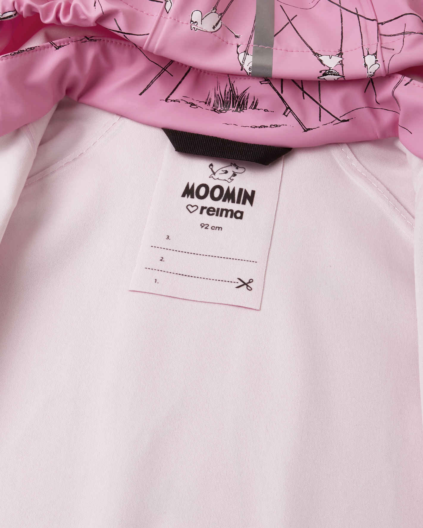 Toddlers' rain set Moomin Plask Rainwear