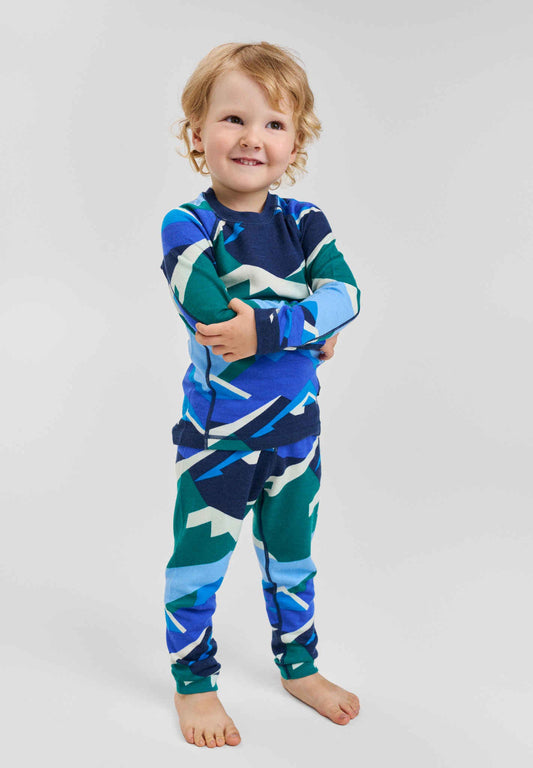 Kids' wool-lyocell base-layer set Taitoa Skiwear