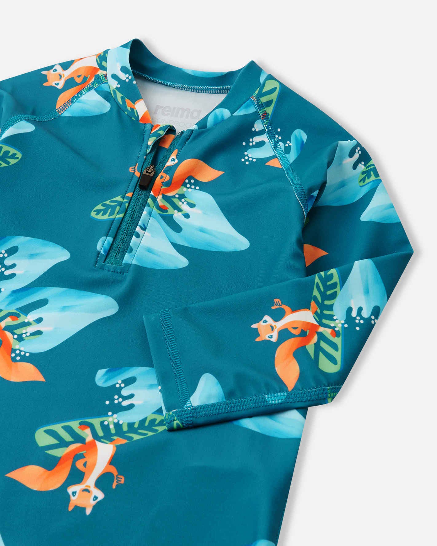 Toddlers' UV protective swim shirt Tuvalu Winter
