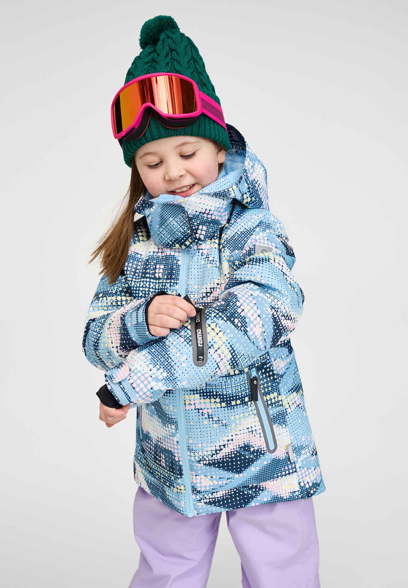 Kids' waterproof ski jacket Posio Skiwear