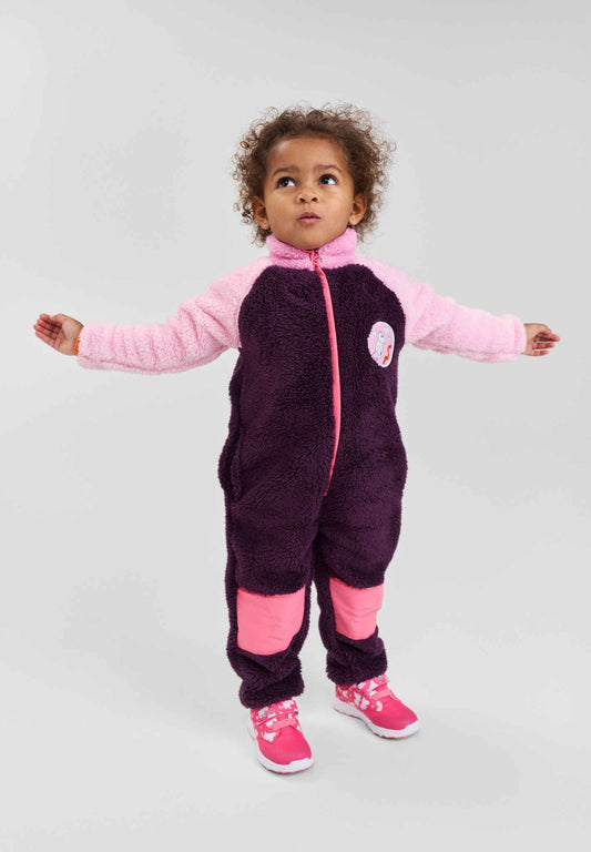 Toddlers' fleece jumpsuit Moomin Gladeligen Winter