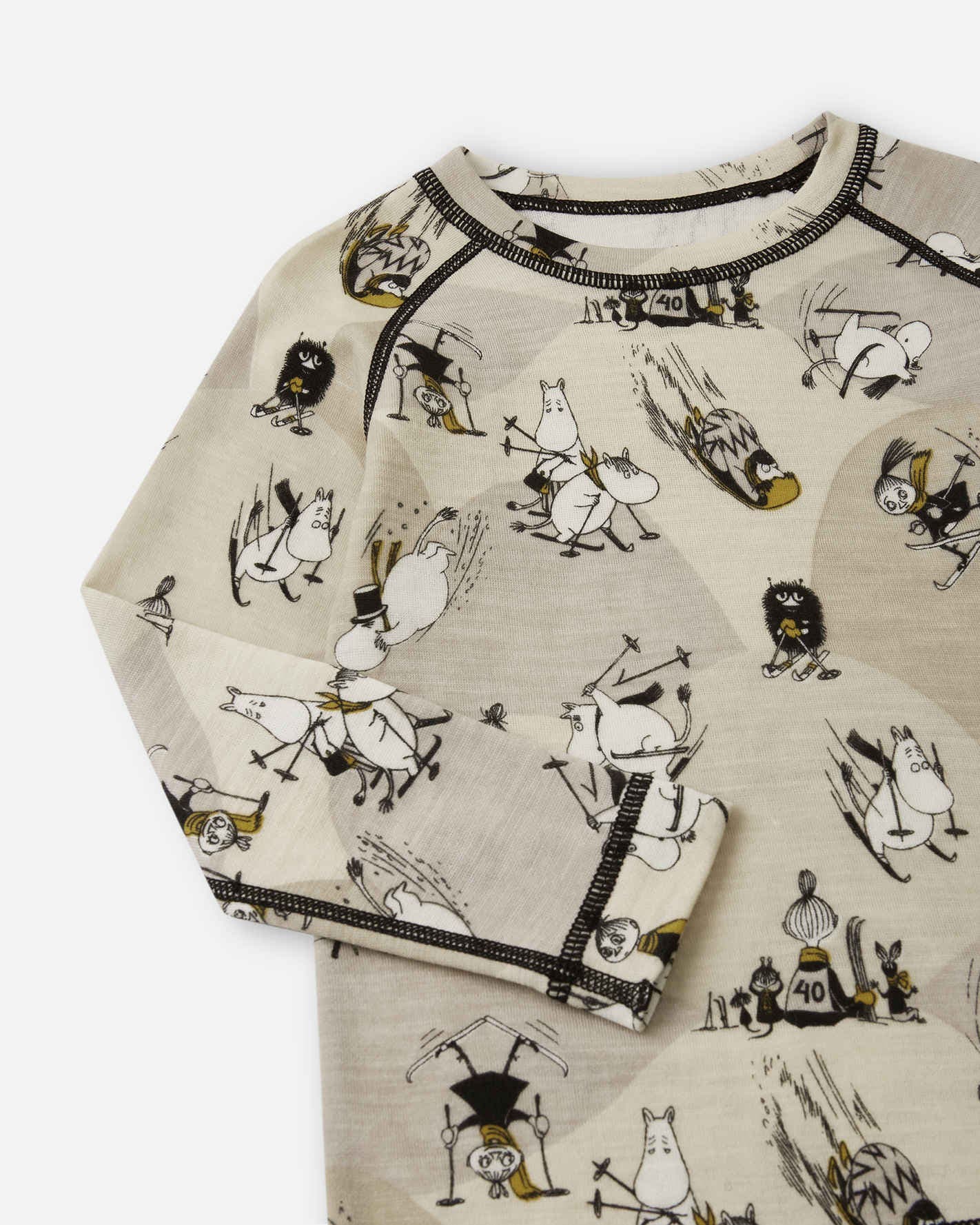 Toddlers' wool mix base-layer set Moomin Trivsam Winter