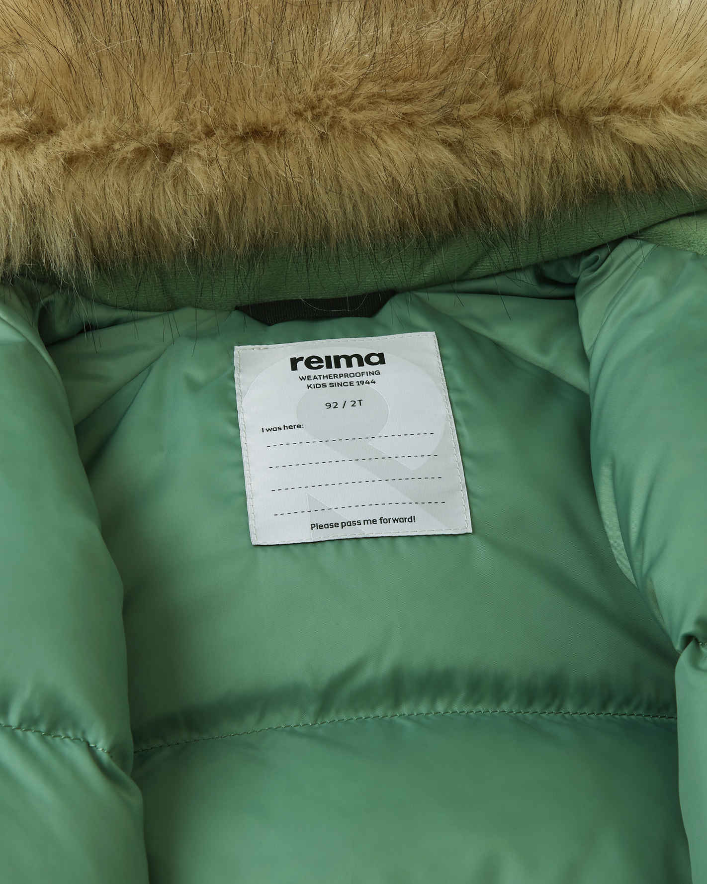 Toddlers' waterproof down snowsuit Aapua Winter