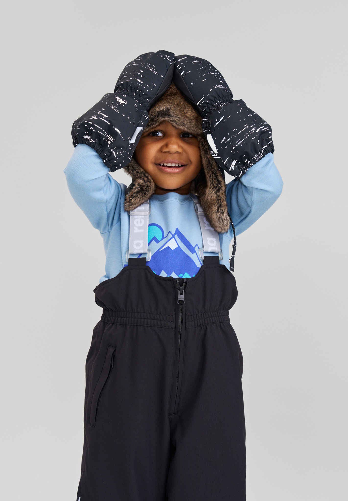 Kids' reflective mittens Kimallus Accessories