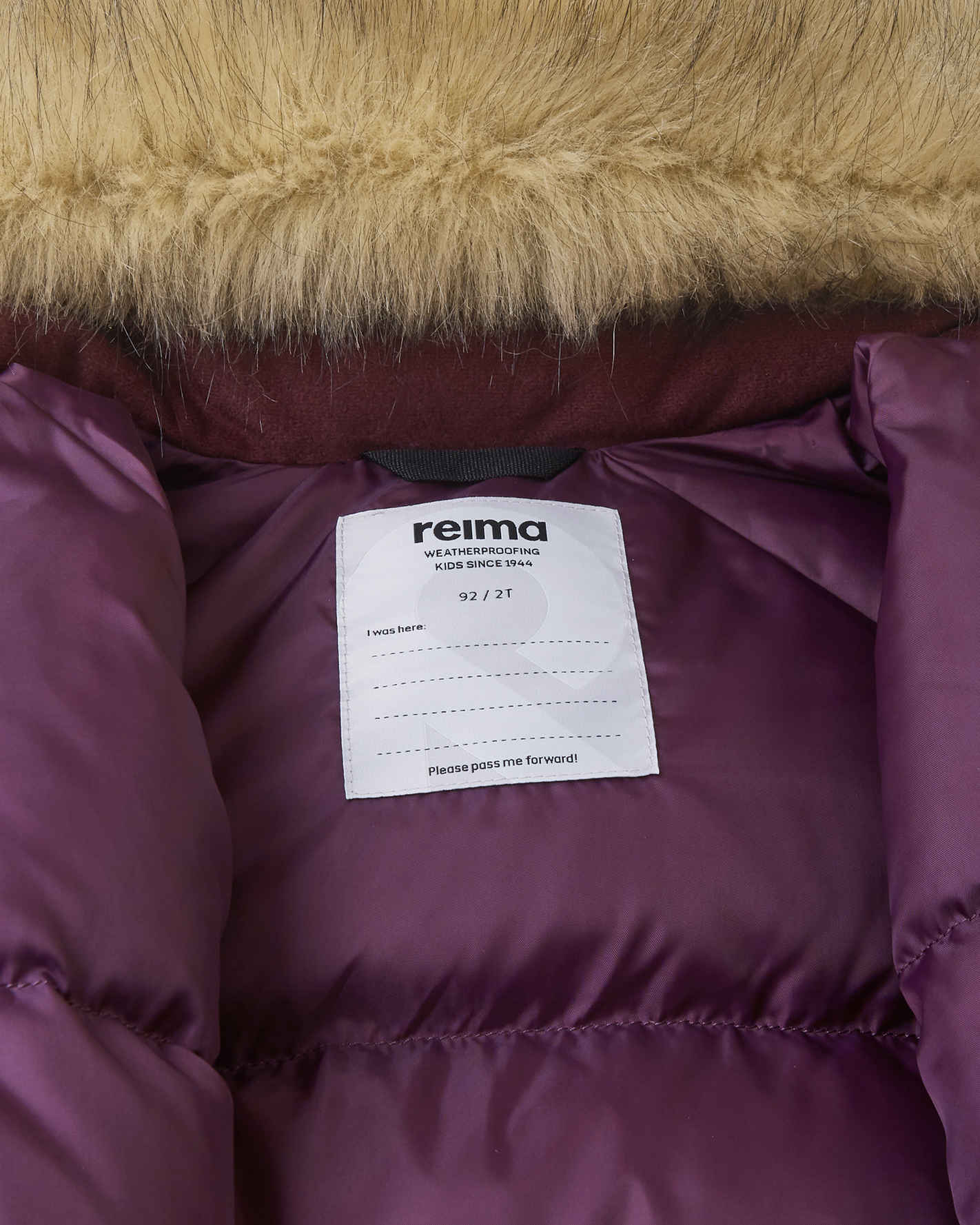 Toddlers' waterproof down snowsuit Aapua Outerwear