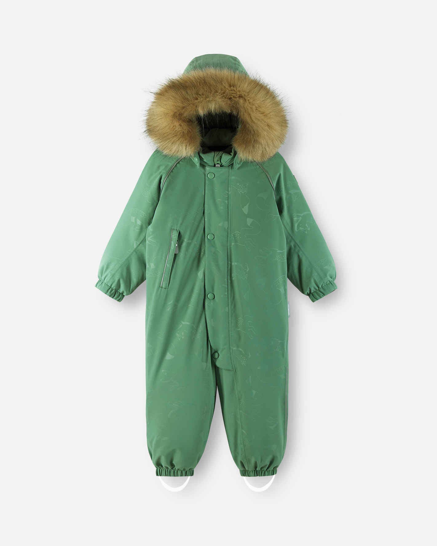 Toddlers' waterproof down snowsuit Aapua Winter