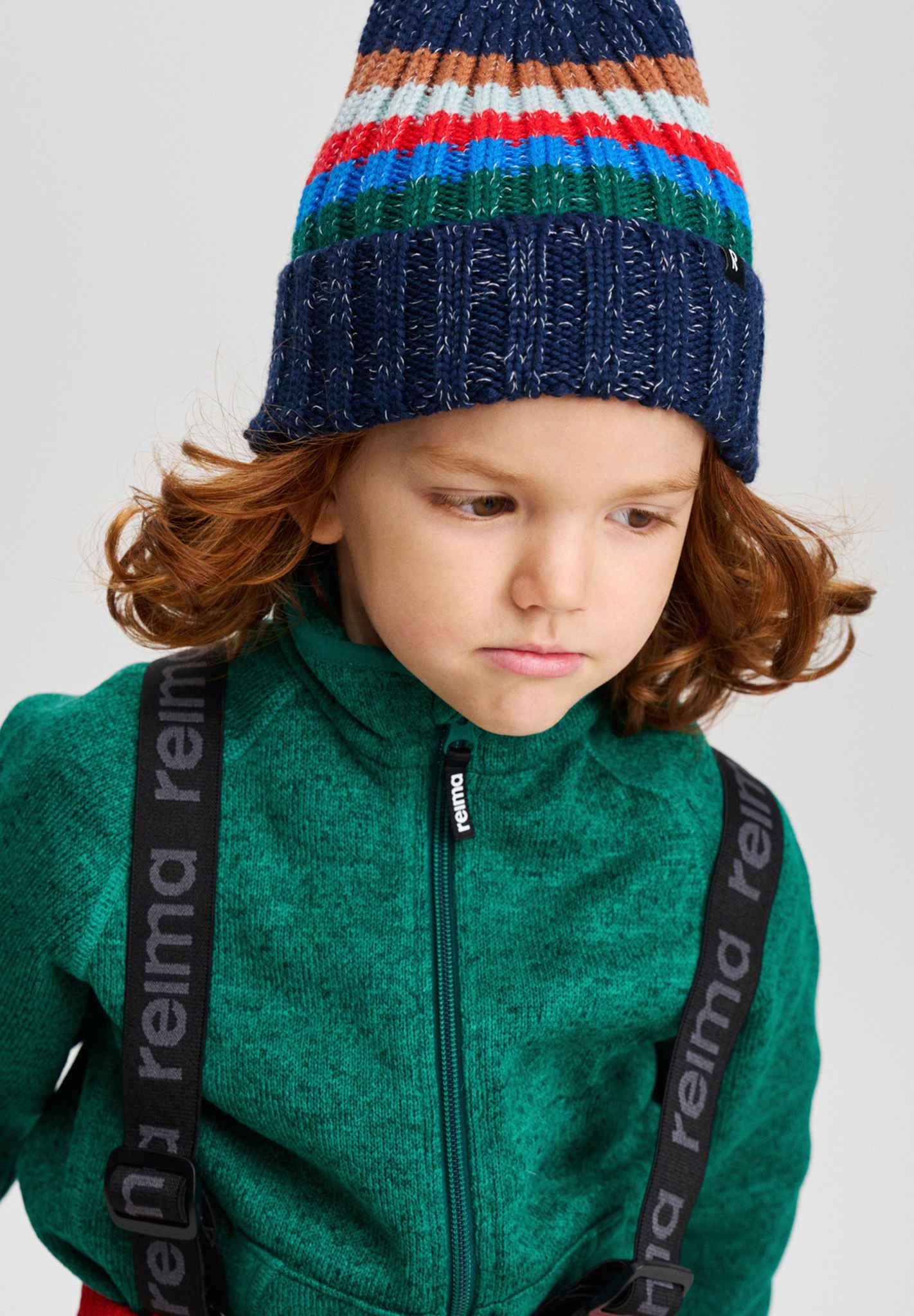 Kids' merino wool mix beanie Vilke Accessories