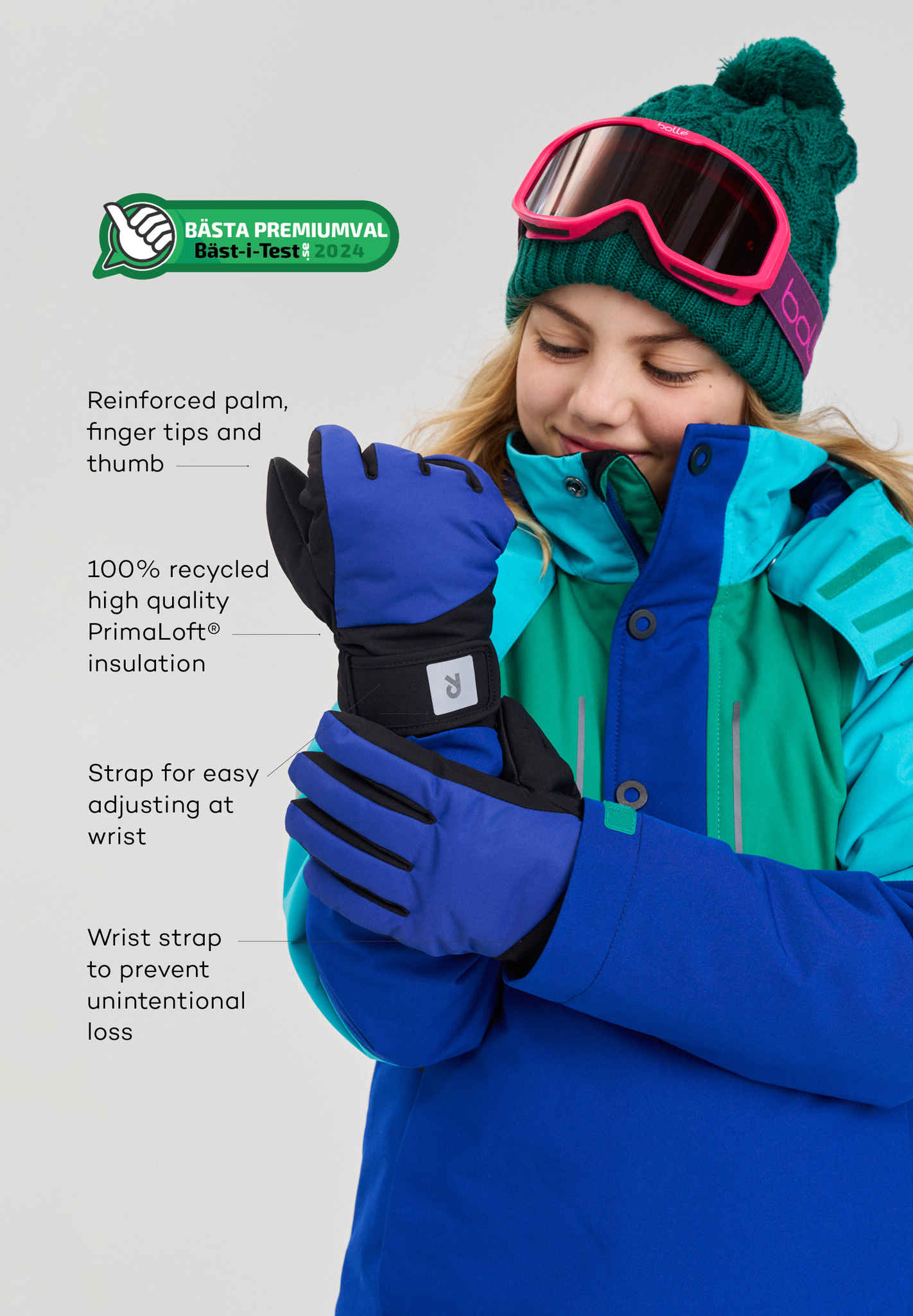 Kids' waterproof winter gloves Hanskas Accessories
