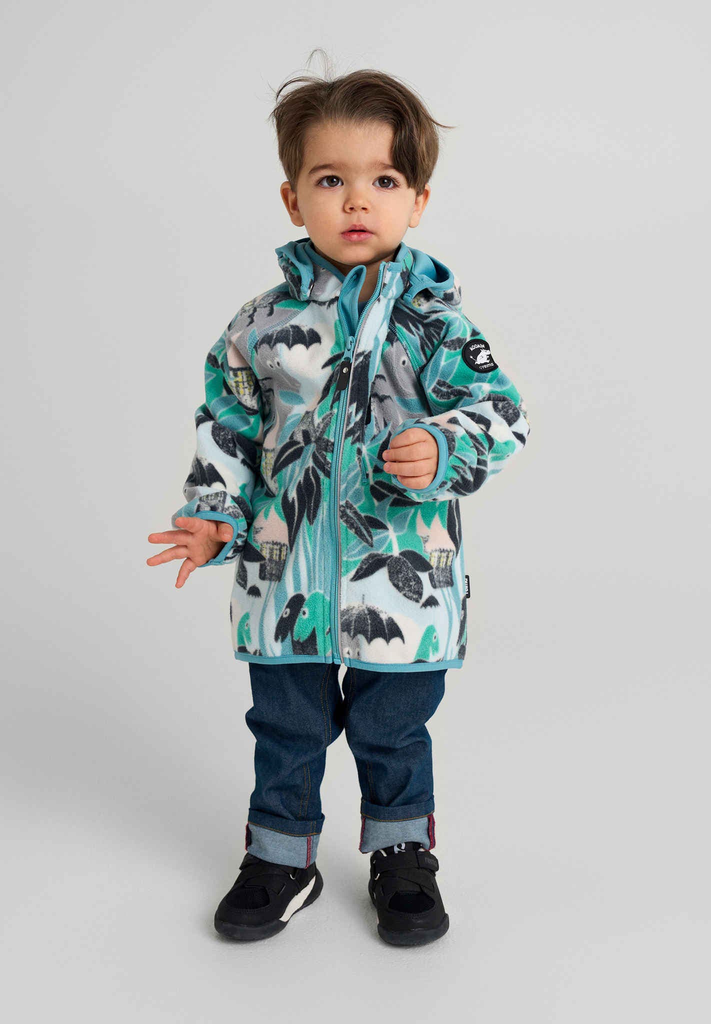 Toddlers' windfleece jacket Moomin Vindskydd Outerwear