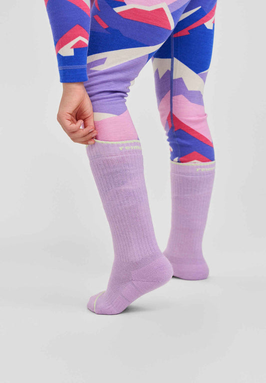 Kids' wool mix socks Urheilu Skiwear