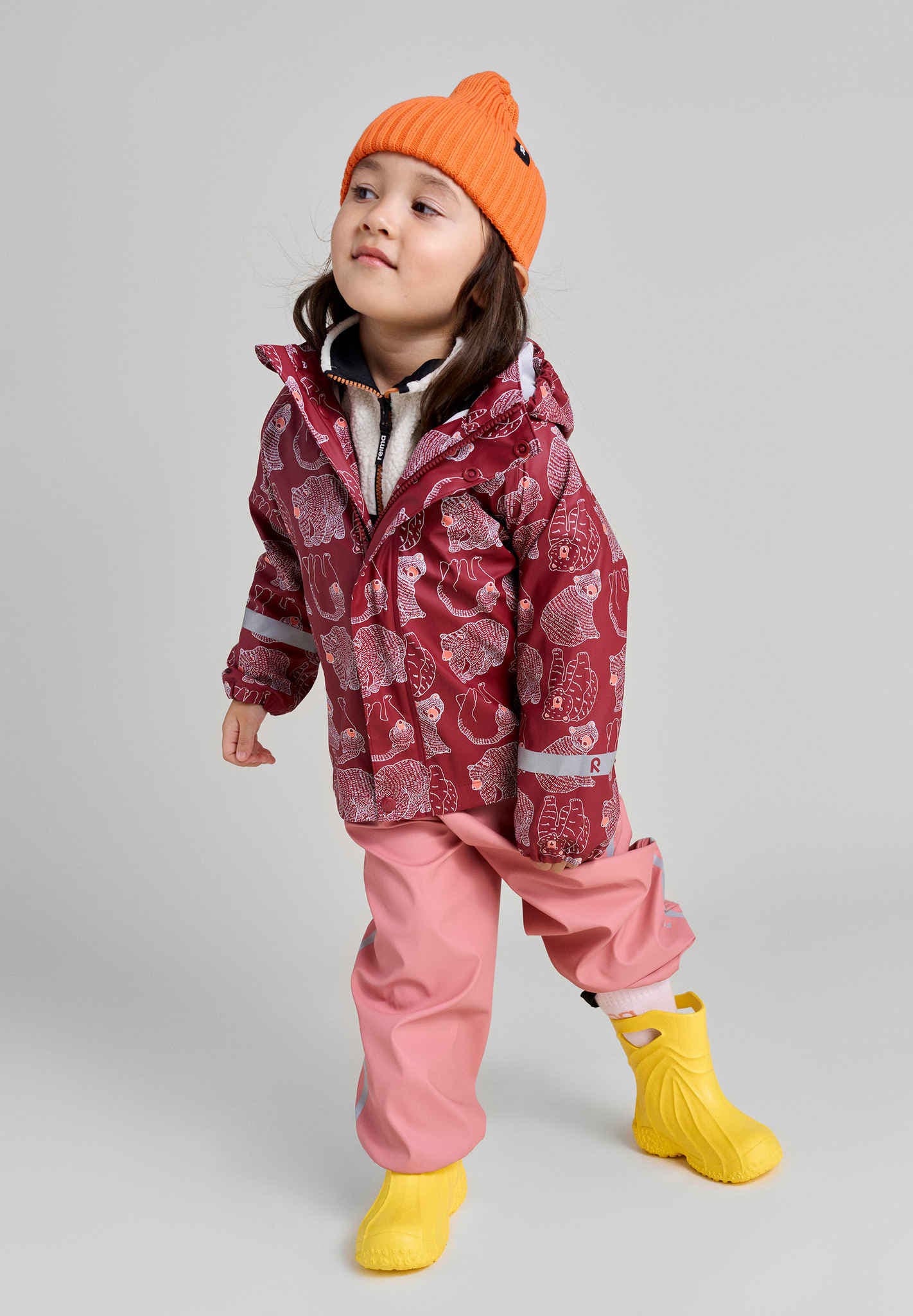 Kids lightweight rain boots Amfibi Rainwear